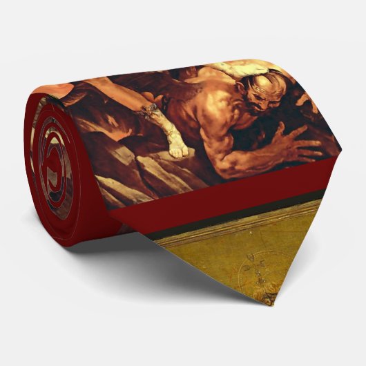 Michael der Erzengel, Ruby Krawatte (Gerollt)