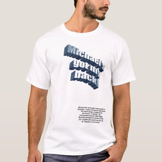 Michael der Erzengel T-Shirt (Vorderseite)