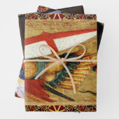 Michael der Erzengel von Fra Angelico, Zurbaran Geschenkpapier Set (Beispiel)