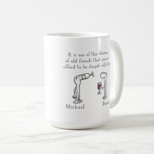 Michael Dianne Kaffeetasse (VorderseiteRechts)