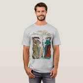 "Michael gegen Satan" durch Michael Crozz T-Shirt (Vorne ganz)