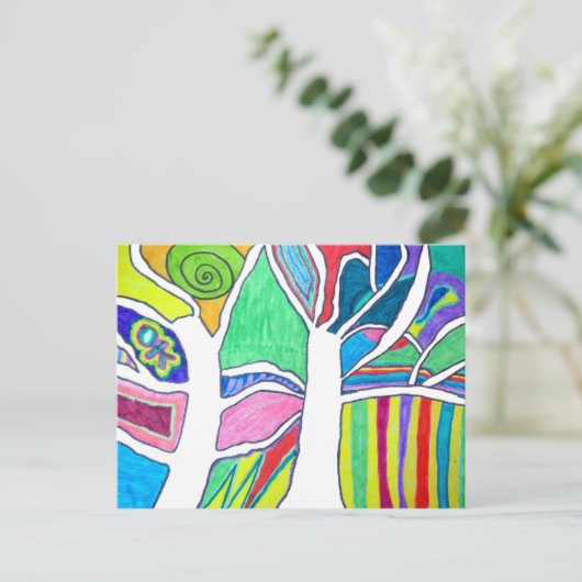 Michael Graham Postkarte (Stehend Vorderseite)