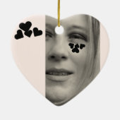 Michael Heart Keramik Ornament (Hinten)