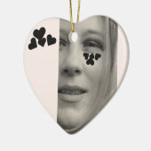 Michael Heart Keramik Ornament (Links)