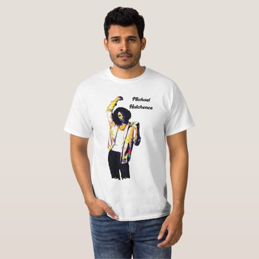 Michael Hutchence Colorful T-Shirt (Vorne ganz)
