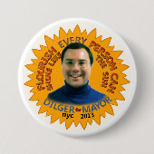 Michael J. Dilger für NYC Bürgermeister 2013 Button (Vorderseite)