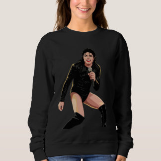 Michael Jackson Live Bad World Tour Aintree 1988 Sweatshirt