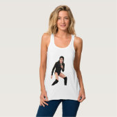 Michael Jackson Live Bad World Tour Aintree 1988 Tank Top (Vorderseite Vollansicht)