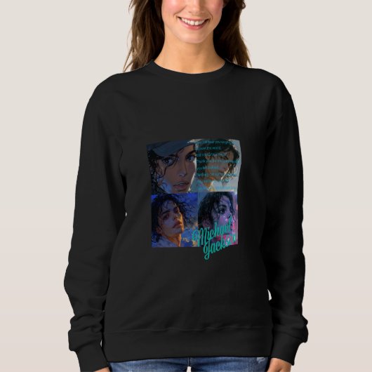 Michael Jackson_Mamoru Hosoda_Makoto Shinkai_Ghibl Sweatshirt (Vorderseite)