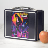 Michael Jackson Moonwalk King of Pop Retro-Tribut Metall Brotdose (Beispiel)