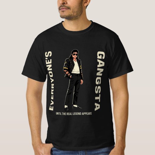 Michael Jackson "The Real Legend" King of Pop T-Shirt (Vorderseite)