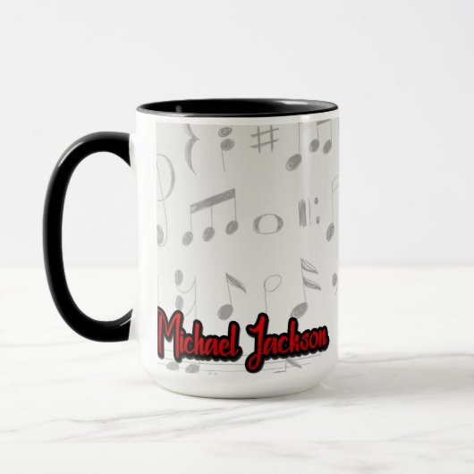 Michael Jackson Thriller Mug – Cartoon Style Colle Tasse (Links)