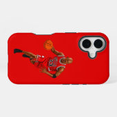 Michael Jordan iPhone 16 Hülle (Rückseite (Horizontal))