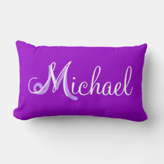 Michael Lila Lumbar Personalisiert Pillow Lendenkissen