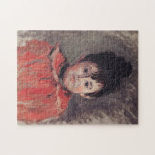 Michael mit Hat und Pom Pom Monet Fine Art Puzzle (Horizontal)