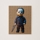 Michael Myers Figure Jigsaw Puzzle (Vertikal)
