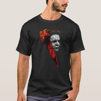 Michael Myers Halloween Iconic Design T - Shirt