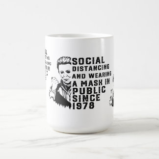Michael Myers Soziale Distanzierung Kaffeetasse