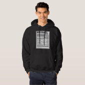 Michael Nutrition Information Problem lösen Hoodie (Vorne ganz)