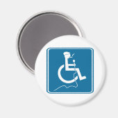 Michael O'Connell Logo-Kühlschrankmagnet Magnet (Vorderseite/Rückseite)