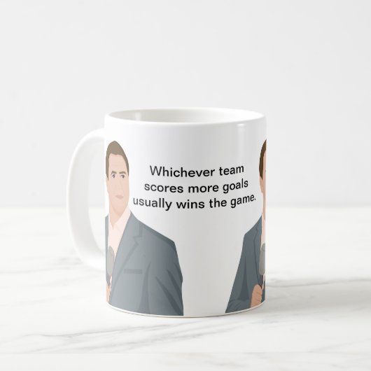 Michael Owen Tasse - Wer auch immer das Spiel gewi (Vorderseite Links)