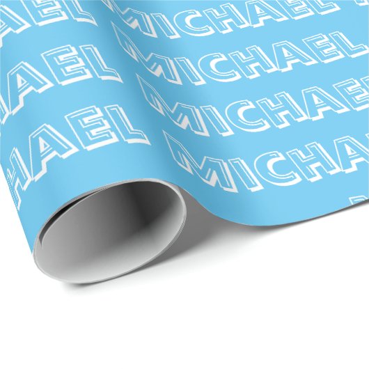 Michael-Packpapier Geschenkpapier (Rolleneckpunkt)