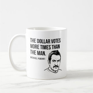 Michael Parenti Quote Kaffeetasse