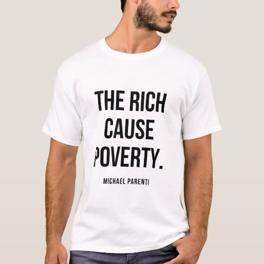 Michael Parenti quote T-Shirt (Vorderseite)