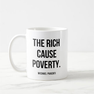Michael Parenti Zitat Kaffeetasse