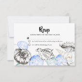 Michael Response Card Einladung (Vorderseite)