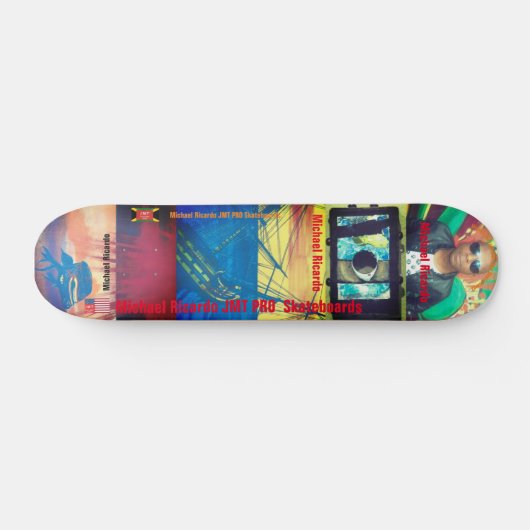 MICHAEL RICARDO 7 3/4" Skateboard Deck (Horizontal)