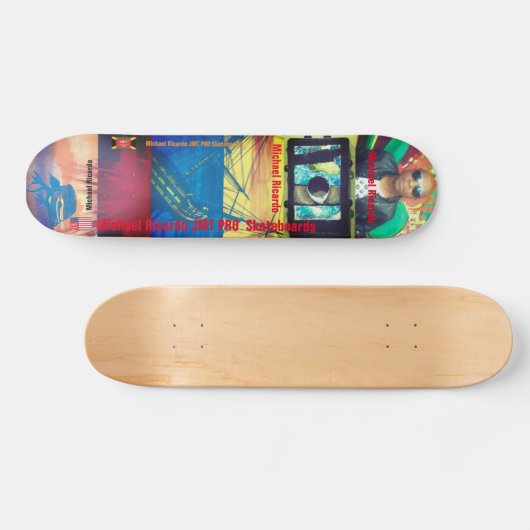 MICHAEL RICARDO 7 3/4" Skateboard Deck (Horizontal)