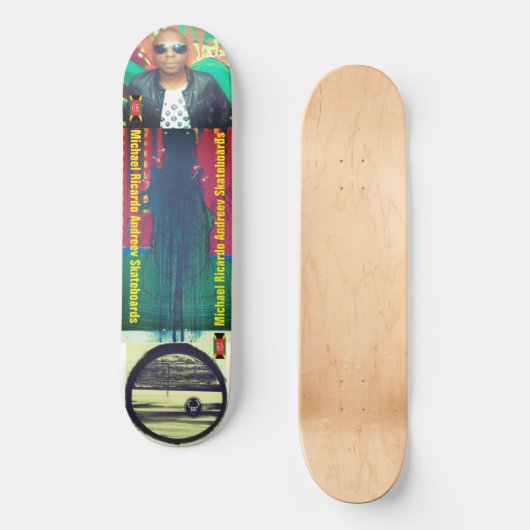 MICHAEL RICARDO 8 1/4" Skateboard Deck (Vorderseite)