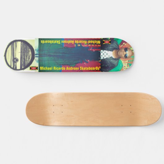 MICHAEL RICARDO 8 1/4" Skateboard Deck (Horizontal)