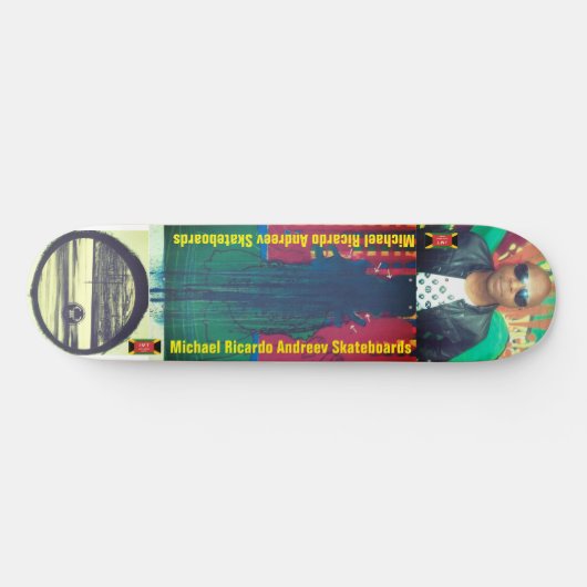 MICHAEL RICARDO 8 1/4" Skateboard Deck (Horizontal)