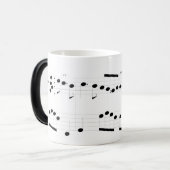 Michael Rose Musik-Kerbe-verwandelnde Tasse (Vorderseite Links)