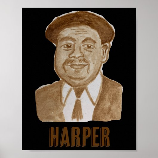 Michael S. Harper Sticker Poster (Vorne)