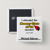 Michael Sakmar Button (Vorne & Hinten)