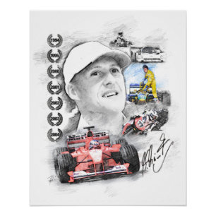Michael Schumacher Poster