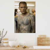 Michael Scofield Prison Break Poster (Küche)