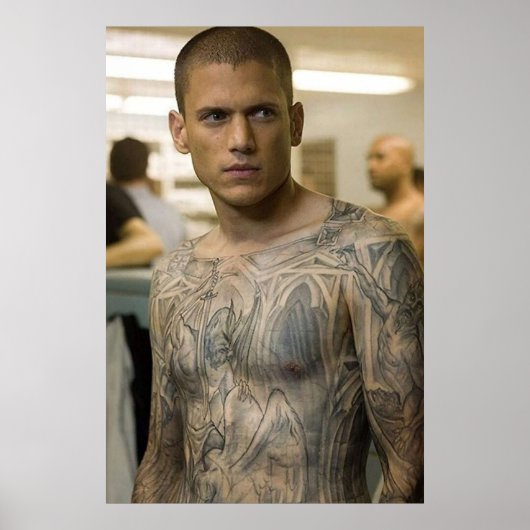 Michael Scofield Prison Break Poster (Vorne)