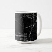 Michael Scott Friendship Inside Joke Modern Coffee Kaffeetasse (VorderseiteRechts)