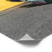 Michael Scumacher Supernats in Vegas Poster (Ecke)