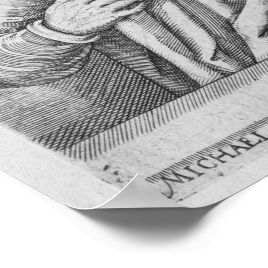 Michael Servetus Poster (Ecke)