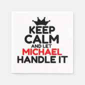 MICHAEL SERVIETTE (Vorderseite)