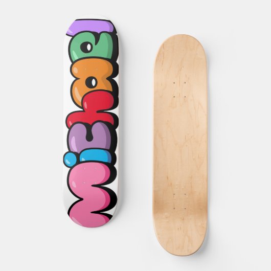 Michael Skateboard (Vorderseite)