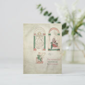 Michael, St. Augustine und St. David Postkarte (Stehend Vorderseite)