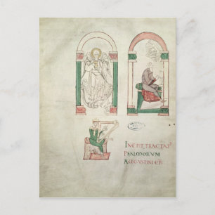 Michael, St. Augustine und St. David Postkarte