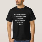 Michael T-Shirt vollständig benutzerdefinierte Nam (Vorderseite)
