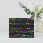 Michael Text Design I Postcard Postkarte (Stehend Vorderseite)